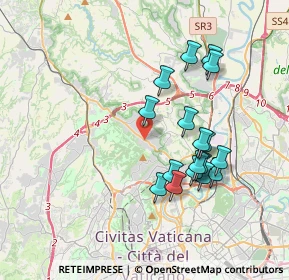 Mappa Via Cassia, 00100 Roma RM, Italia (3.63882)