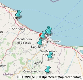 Mappa Via Trigno, 86030 San Giacomo degli Schiavoni CB, Italia (27.84692)