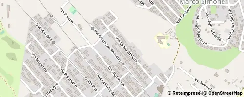 Mappa Guidonia Montecelio