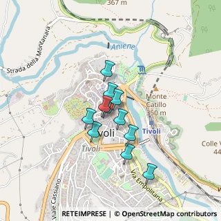 Mappa Vicolo lolli lusignano, 00019 Tivoli RM, Italia (0.31182)