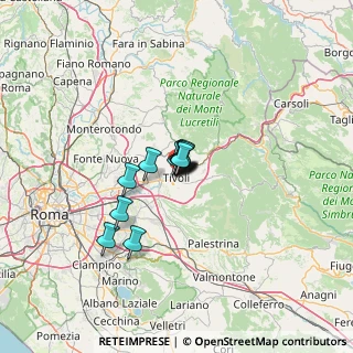 Mappa Piazza Plebiscito, 00019 Tivoli RM, Italia (6.68917)