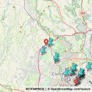 Mappa Via Vivi Gioi, 00135 Roma RM, Italia (7.6065)