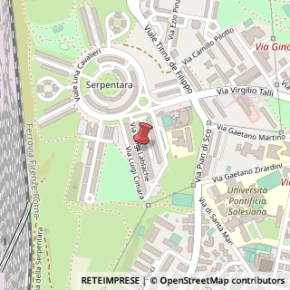 Mappa Via Luigi Lablache, 38, 00139 Roma, Roma (Lazio)