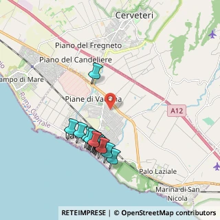 Mappa Via Dublino, 00055 Ladispoli RM, Italia (1.98357)