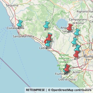 Mappa Via Dublino, 00055 Ladispoli RM, Italia (18.61786)