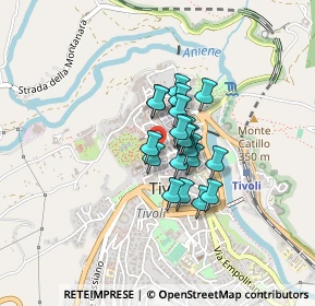 Mappa Vicolo Prassede, 00019 Tivoli RM, Italia (0.263)