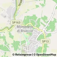 Map Montenero di Bisaccia