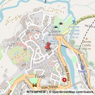 Mappa Via Palatina, 12, 00019 Tivoli, Roma (Lazio)