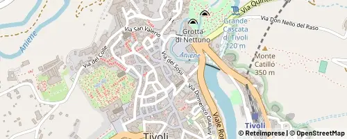 Mappa Tivoli