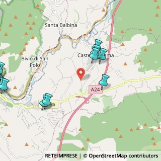 Mappa Via delle Madonne, 00024 Castel Madama RM, Italia (3.764)