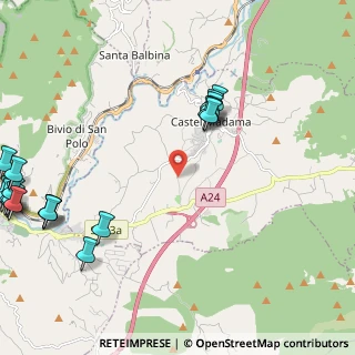 Mappa Via delle Madonne, 00024 Castel Madama RM, Italia (3.321)