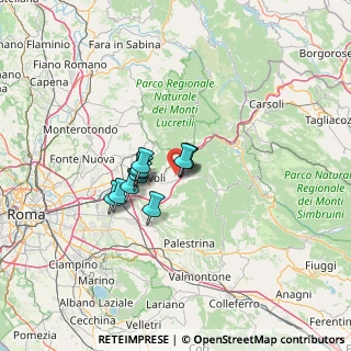 Mappa Via delle Madonne, 00024 Castel Madama RM, Italia (8.50182)