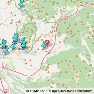 Mappa Via delle Madonne, 00024 Castel Madama RM, Italia (6.36727)