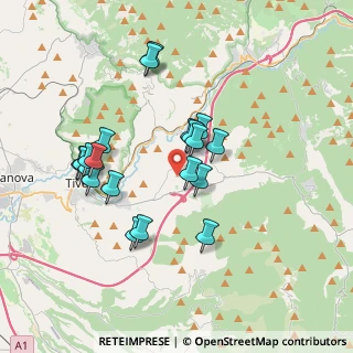 Mappa Via delle Madonne, 00024 Castel Madama RM, Italia (3.5265)
