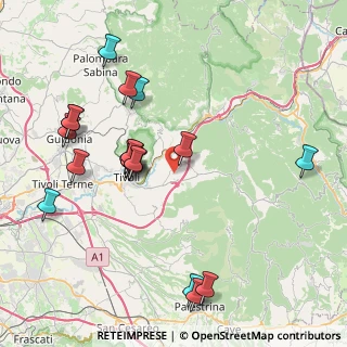 Mappa Via delle Madonne, 00024 Castel Madama RM, Italia (9.113)