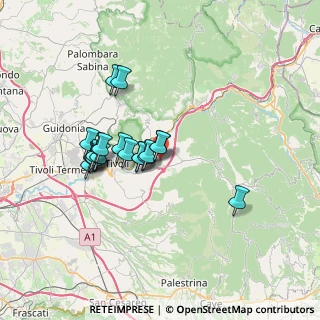 Mappa Via delle Madonne, 00024 Castel Madama RM, Italia (6.088)