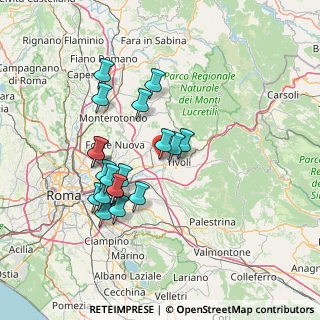 Mappa Via Agostino Depretis, 00012 Guidonia Montecelio RM (13.91263)