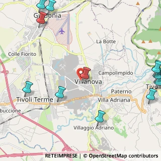 Mappa Via Agostino Depretis, 00012 Guidonia Montecelio RM (3.4475)