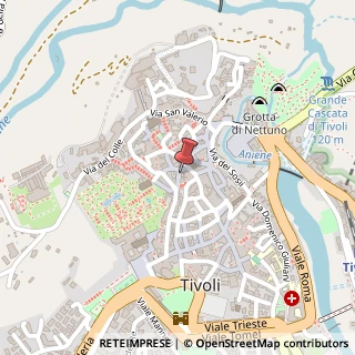 Mappa Via Sante Viola, 5, 00019 Tivoli, Roma (Lazio)
