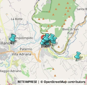 Mappa Via Campitelli, 00019 Tivoli RM, Italia (1.20455)