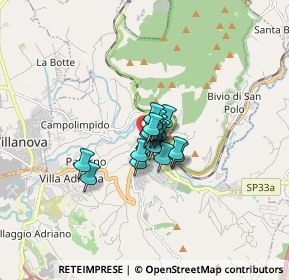 Mappa Via Campitelli, 00019 Tivoli RM, Italia (0.75824)