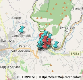 Mappa Via Campitelli, 00019 Tivoli RM, Italia (0.91)