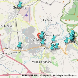 Mappa Via Fabio Filzi, 00012 Villanova RM, Italia (2.76294)