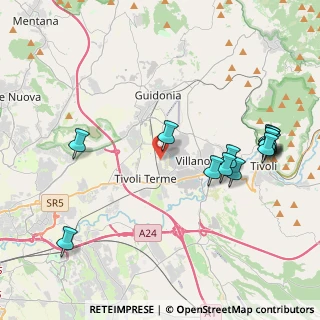Mappa Via Udine, 00012 Guidonia Montecelio RM, Italia (4.88308)