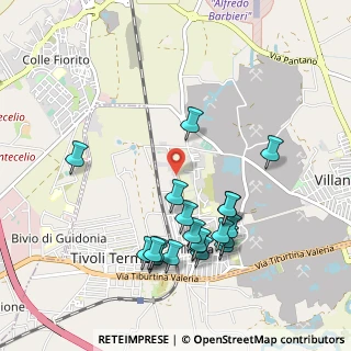 Mappa Via Udine, 00012 Guidonia Montecelio RM, Italia (1.0915)