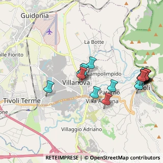 Mappa Via Nazario Sauro, 00012 Villanova RM, Italia (2.3935)