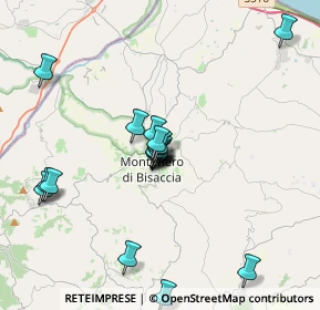Mappa Strada Comunale Passo Carbone, 86036 Montenero di Bisaccia CB, Italia (3.3715)