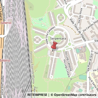 Mappa Viale Lina Cavalieri, 103/XI, 00139 Roma, Roma (Lazio)