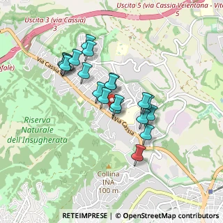 Mappa Via Vallinfreda, 00189 Roma RM, Italia (0.7875)