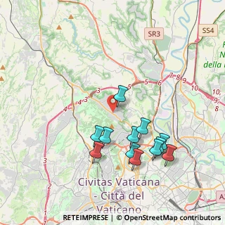 Mappa Via Vallinfreda, 00189 Roma RM, Italia (4.055)