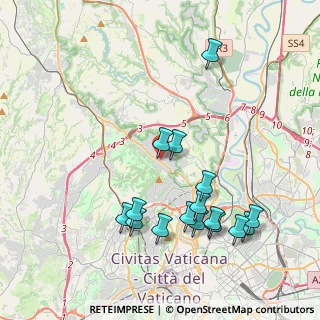 Mappa Via Vallinfreda, 00189 Roma RM, Italia (4.50063)