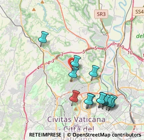 Mappa Via Vallinfreda, 00189 Roma RM, Italia (4.47929)