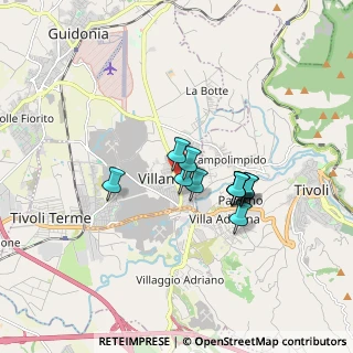 Mappa 00012 Villanova RM, Italia (1.32333)