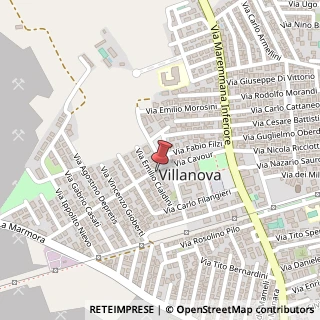 Mappa Via Cavour, 5, 00012 Casape, Roma (Lazio)