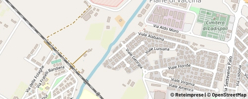 Mappa Ladispoli