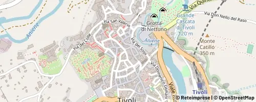 Mappa Tivoli