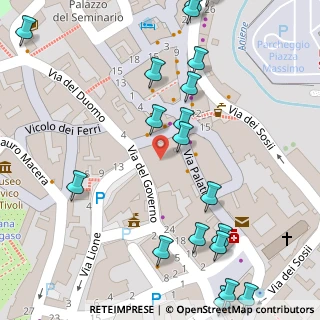 Mappa Vicolo dell'Erbe, 00019 Tivoli RM, Italia (0.0965)