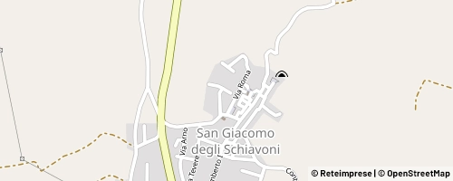Mappa San Giacomo degli Schiavoni