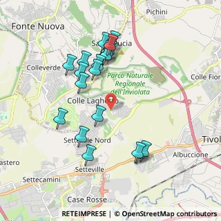 Mappa Via Lago Maggiore, 00012 Laghetto RM, Italia (2.018)