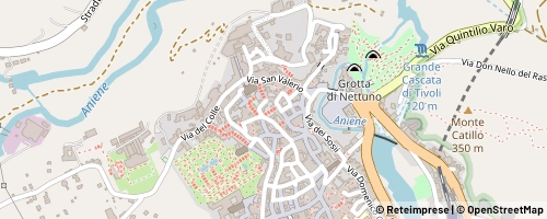 Mappa Tivoli