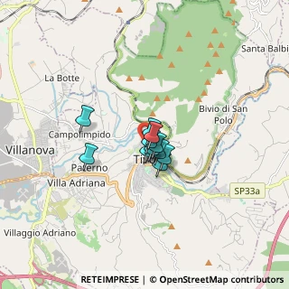 Mappa Via del Duomo, 00019 Tivoli RM, Italia (0.86636)