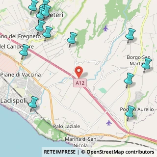 Mappa Via Rimessa Nuova, 00052 Cerveteri RM, Italia (3.54643)