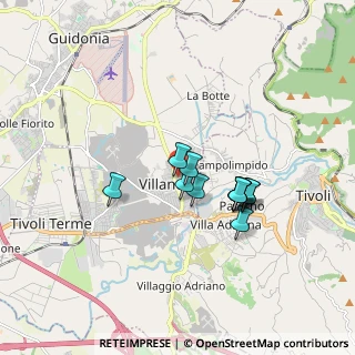 Mappa Via Guglielmo Oberdan, 00012 Villanova RM, Italia (1.38333)