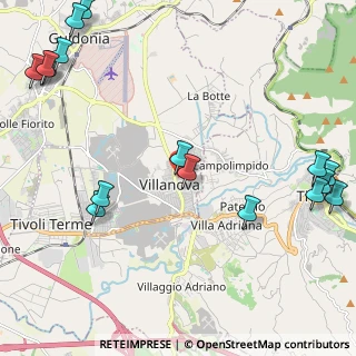 Mappa Via Guglielmo Oberdan, 00012 Villanova RM, Italia (3.22188)