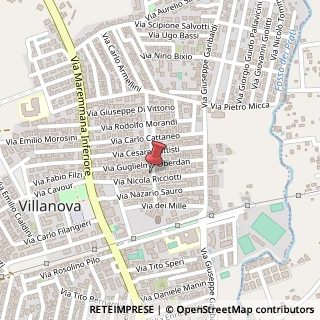Mappa Via Luigi Settembrini, 60, 00012 Pomezia, Roma (Lazio)
