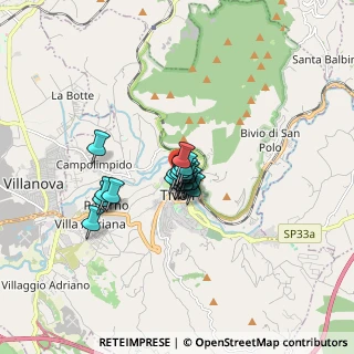 Mappa Via San Paolo, 00019 Tivoli RM, Italia (0.92947)